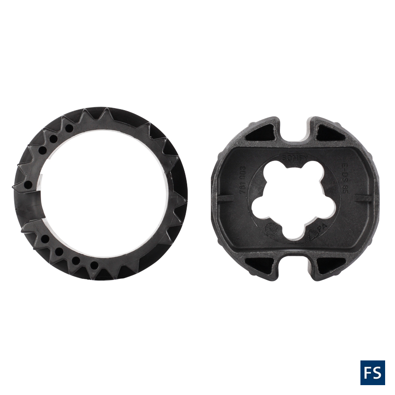 Adapter/Mitnehmer DS 85,  f. Markisen-Nutrohr